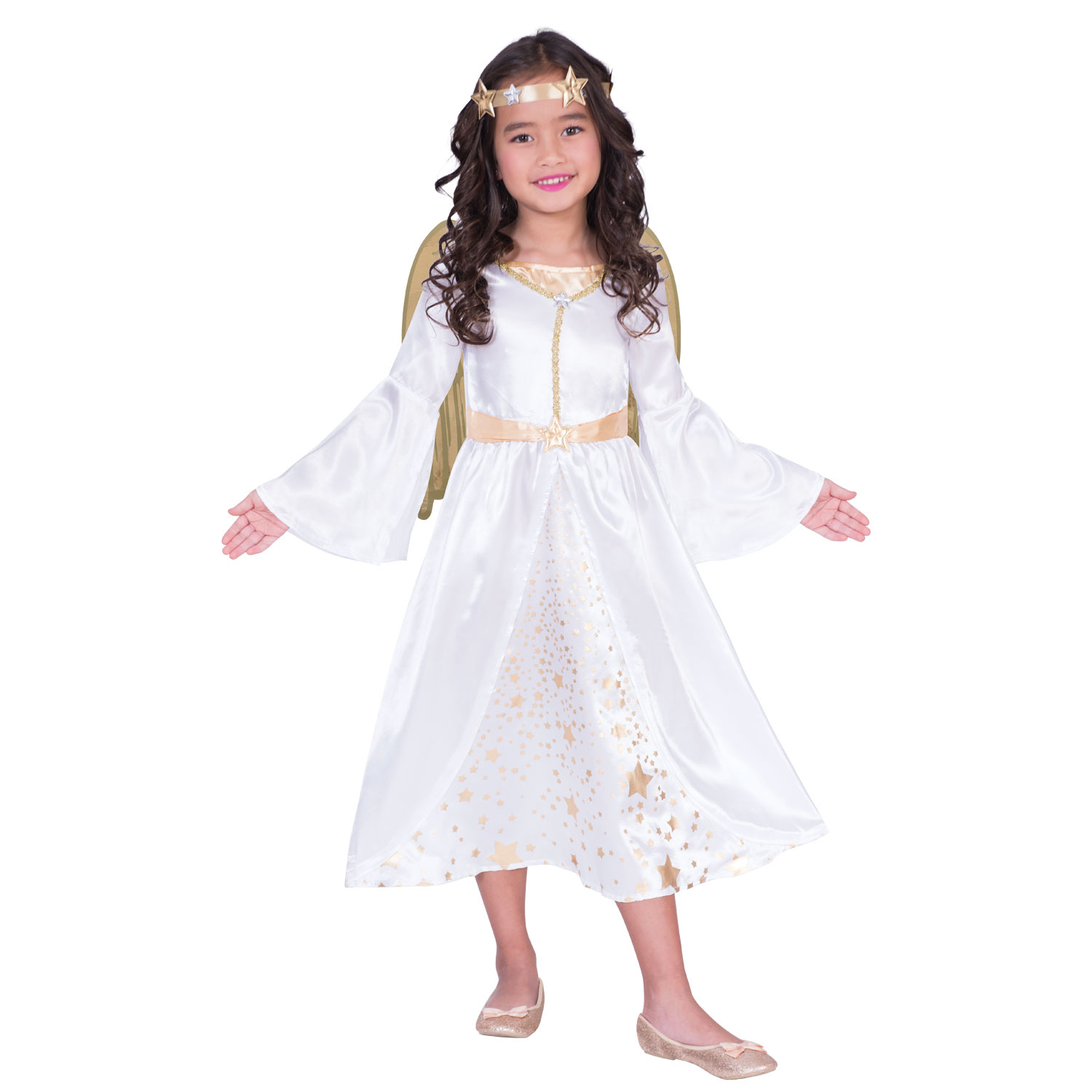 Angel dress for deals 4 year girl
